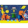 Фломастеры Комус Класс Максики 24 цв. наб.,вентилир.,смыв., карт. упак