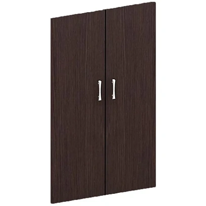 Двери MON_Канц средние Лдсп (2шт.) ДК36..16 венге