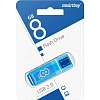 Флеш-память Smartbuy Glossy, 8Gb, USB 2.0, гол, SB8GBGS-B