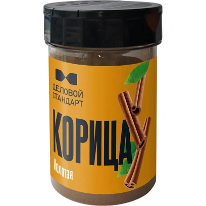 Корица молотая Деловой Стандарт, пэт, 90г
