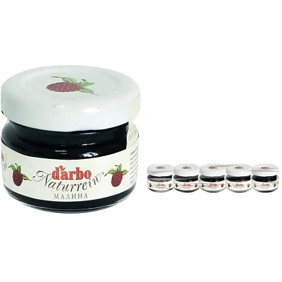 Конфитюр DARBO Малина 28гx5шт/уп