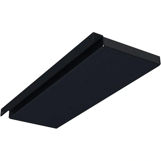 Полка РЭ_универсальная RAPIDO RP-201B на рейлинг, черный (701044)