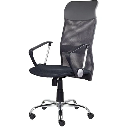 Кресло UP_Ультра Нептун хром Cp Z11/TW-01/Е11-к (черный)