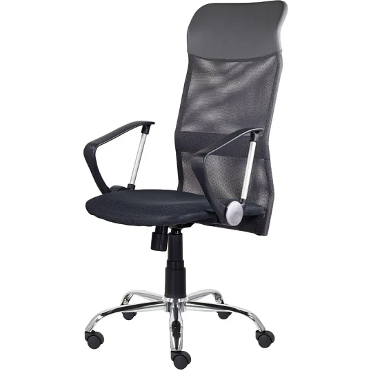 Кресло UP_Ультра Нептун хром Cp Z11/TW-01/Е11-к (черный)