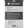 Нож макетный TOPFORT Набор 22поз:нож 4шт,смен.насад.4шт,14лез.раз.тип,бокс