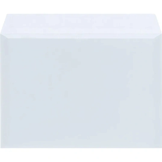 Конверт белый С5 стрип 162х229 80г КОМУС 1000шт/ уп