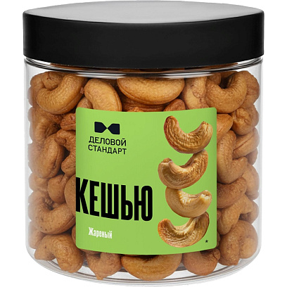 Кешью Деловой Стандарт жареный в банке, 250 г