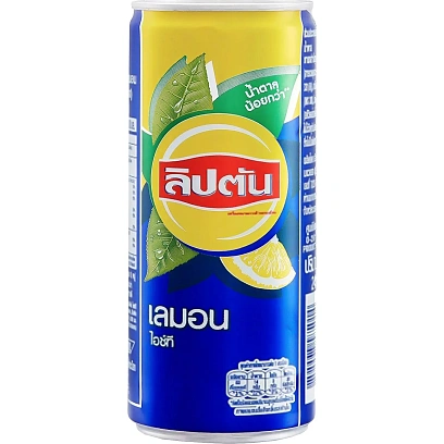 Чай холодный Lipton Лимон, черный, негаз ж/б 0,245