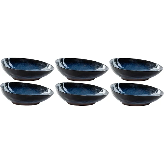 Набор тарелка глубокая 190х180мм 520мл, ПУРАН, 6шт в упак. арт.209-27013