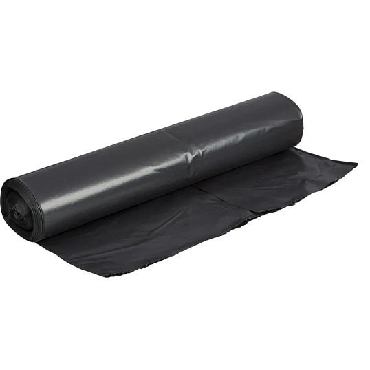 Мешки для мусора ПВД 260л 110мкм 10шт/рул черные 90x140см