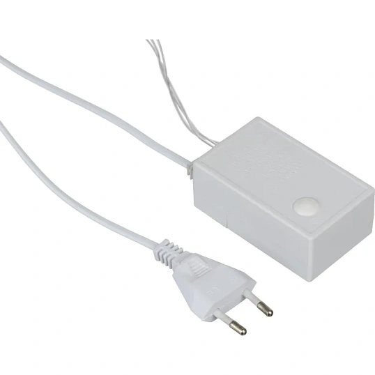 Гирлянда светодиодная бахрома голубой 200LED (2,4x0,6м)IP65 SW-XMAXOut-0014