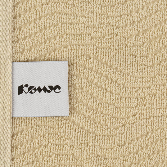 Набор полотенец махровых  для рук Б-р Жаккард 50х80см,500 г/м2,Хаки 2шт