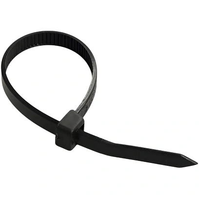 Стяжка (хомут) 150 мм х 3.6 мм, 100 шт, нейлон, Rexant, черный, 07-0151-4