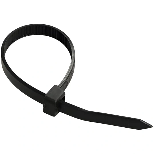 Стяжка (хомут) 150 мм х 3.6 мм, 100 шт, нейлон, Rexant, черный, 07-0151-4