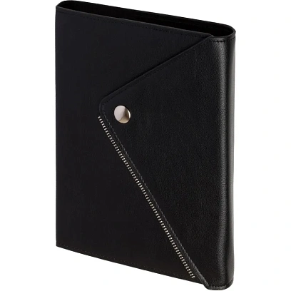 Ежедневник недатированный IF 14х20см 160л, съемн,обл, Grunge I1188/black