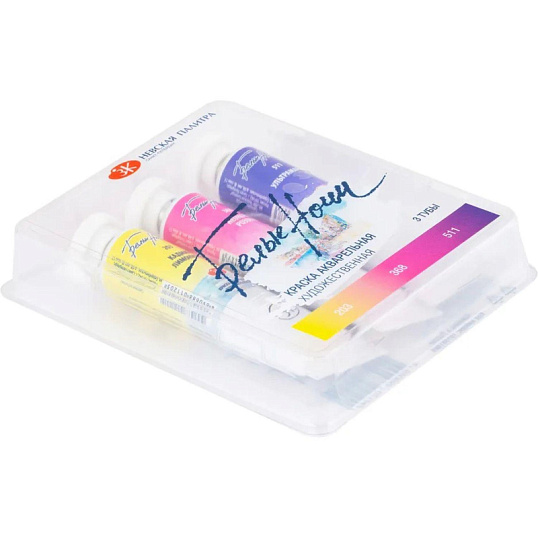 Краски акварельные Белые Ночи Флора 10мл х3тубы/наб коррекс 191351925