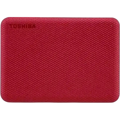 Портативный HDD Toshiba 1TB HDTCA10ER3AA CanvioAdv. 2.5 USB 3.2 Gen1 Красн