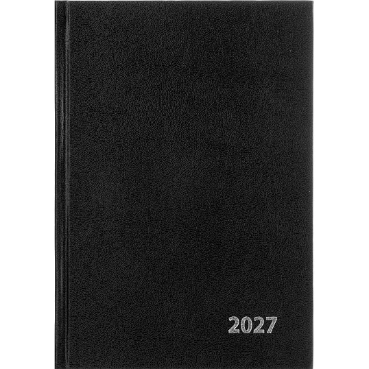 Ежедневник датированный 2027 Выбор есть, А5, 160л, бумвинил, черный