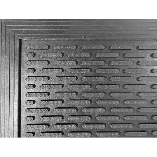 Коврик входной резиновый 60см x 90см х 8мм, тире