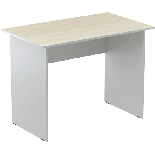 Стол письменный Easy Standard LT 16/16 01000700 светлый дуб/серый 1000x600x740