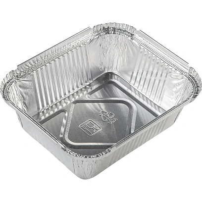 Форма алюм. прям., 450мл, 146х121х40мм (410-004), 50шт/уп
