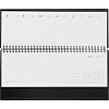 Планинг датированный 2026, черн, 303х150 мм, 120стр, Agenda