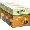 Чай Shennun Молочный Улун зеленый 60 пирамидок по 2г (3 упаковки по 20шт)