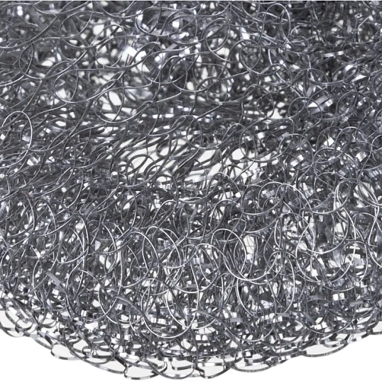 Губка-мочалка металлическая средняя D=7,5 см. вес=14гр. 3шт./уп. PACLAN