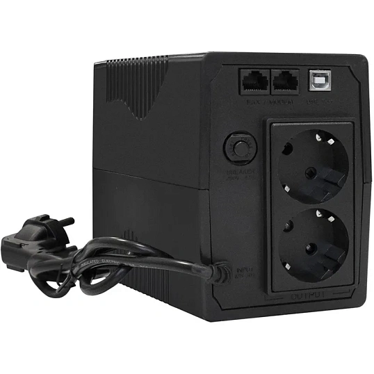 ИБП ExeGate Power Smart ULB-800 800VA/480W, LCD, AVR, 2xEURO(EP212517RUS)