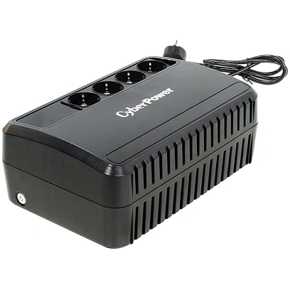 ИБП CyberPower BU850E, Line-Interactive, 850VA/425W, 4 Schuko розеток,Black
