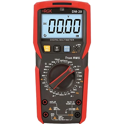 Мультиметр цифровой RGK DM-20 (776455)