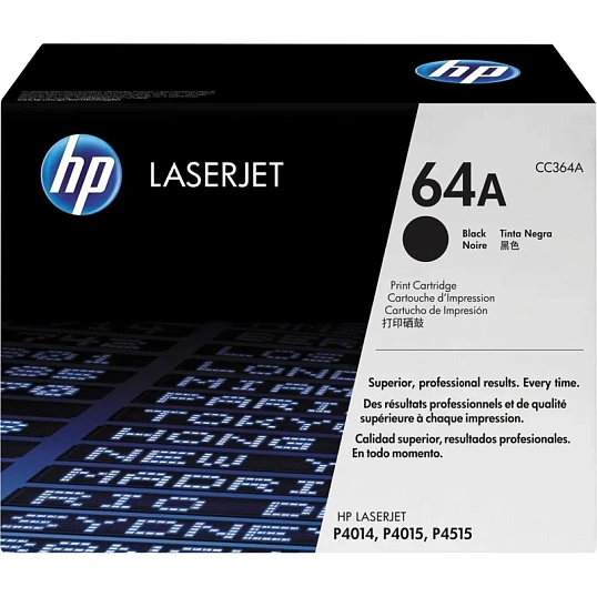 Картридж лазерный HP 64A CC364A чер. для LJ P4014/P4015