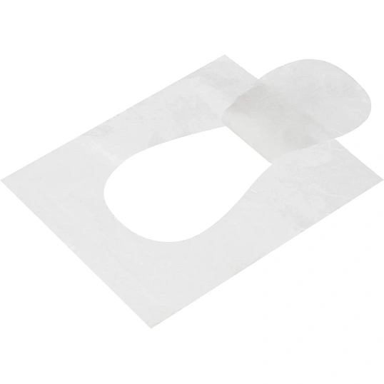 Одноразовые покрытия на унитаз Luscan Professional Optima 1/4 слож 100шт/уп