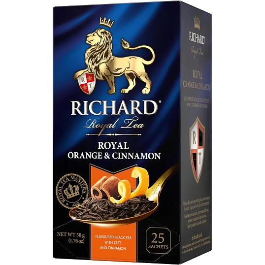 Чай Richard Royal Orange&Cinnamon черный 25 сашет 14143