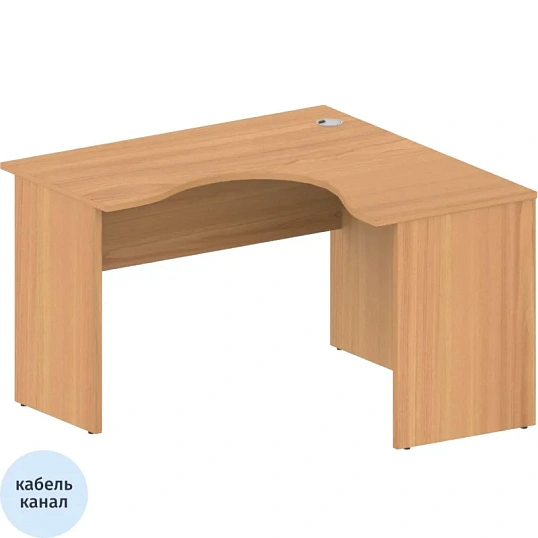 Стол Easy One правый (880,881) груша ароза Ш1200 Г1200