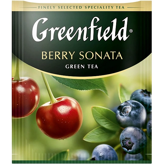 Чай Greenfield Greenfield Berry Sonata зеленый ,25 пак/уп