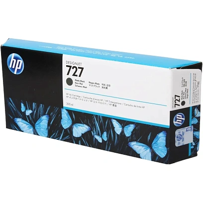 Картридж струйный HP 727 C1Q12A мат.чер. для DJ T1500/1530/920/930/2530