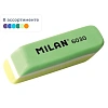 Ластик пластиковый Milan 6030 скошенной формы, цвета в ассорт