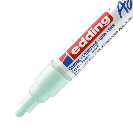 Маркер акриловый Edding 5100/928.кругл.нак. 2-3 мм. Цвет Мята