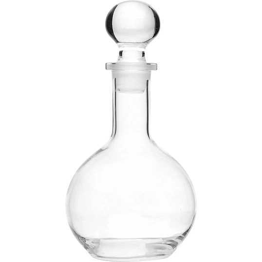 Графин стекло;0,5л;D=10,8,H=21см;прозр. 6шт/уп