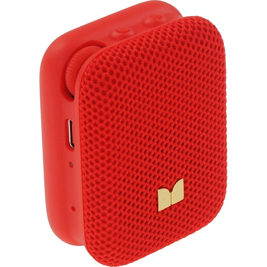Колонка портативная Monster Atomic Atom, красная