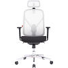 Кресло BN_Zm_EChair-500 MC сетка/ткань, серый/черный хром