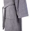 Халат Махровый Мужской  DELRAY Кимоно антрацит, L-XL, 300 гр/м2