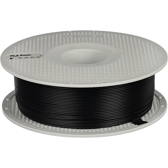 Пластик Bambu Lab PLA Basic (черный) 1 кг 1.75 мм