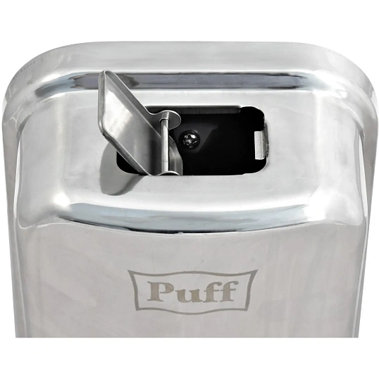 Дозатор для жидкого мыла Puff металлический 0,5 л. хром
