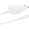 Зарядное устройство сетевое Samsung EP-T2510 25W Type-C  White + cable