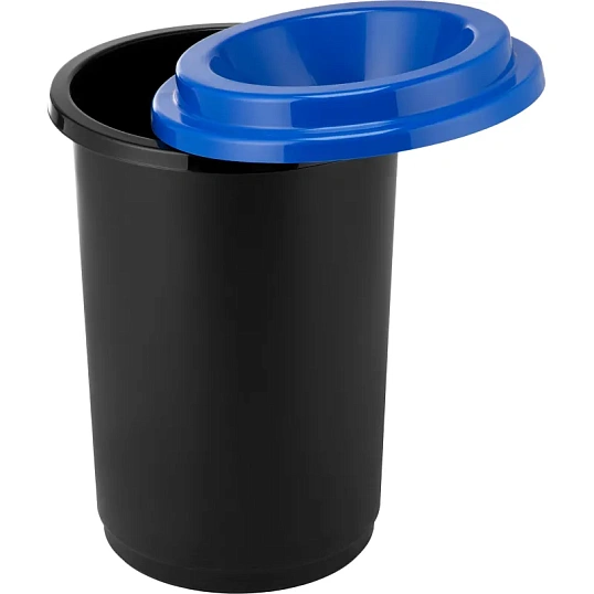 Контейнер для мусора (урна) IDEA ЭКО 50л синяя