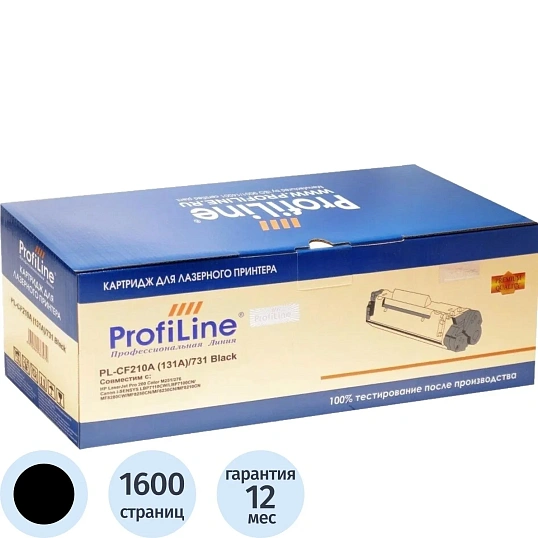 Картридж лазерный ProfiLine CF210A/731 чер. для HP/Canon