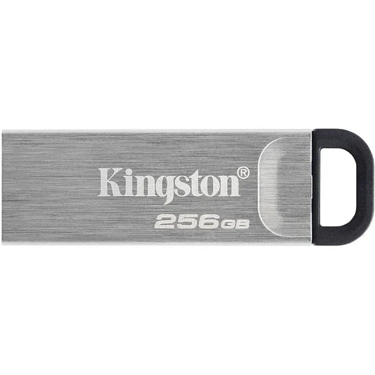 Флеш-память Kingston DataTraveler Kyson, USB 3.2 G1, сереб, DTKN/256GB