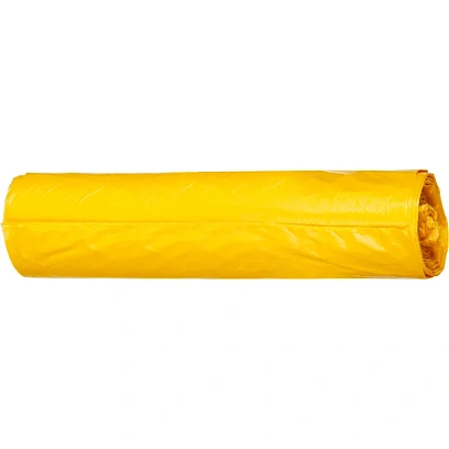 Мешки для мусора ПНД 120л 11мкм 10шт/рул желтый 70х110см